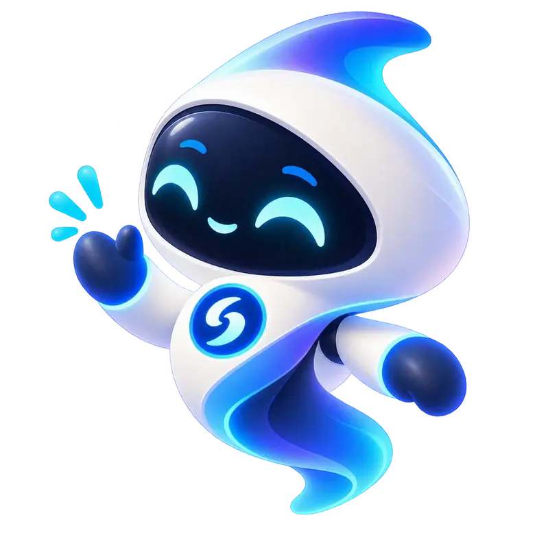 The smiling SuccessPilot AI Coach waves hello